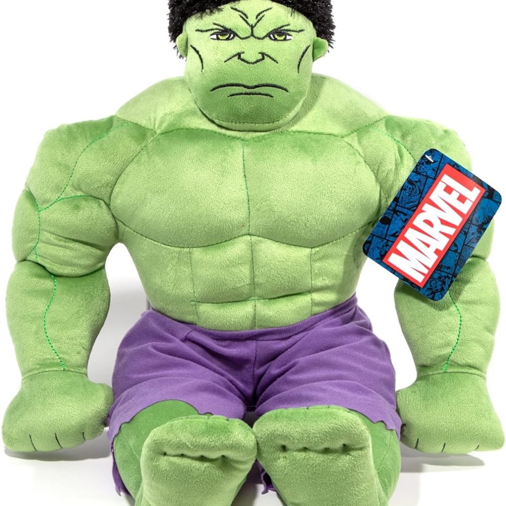 Avengers Plush Stuffed Hulk Pillow Buddy - Super Soft Polyester Microfiber